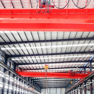 Energy-Efficient Double Beam Bridge Crane with Variable Speed Control