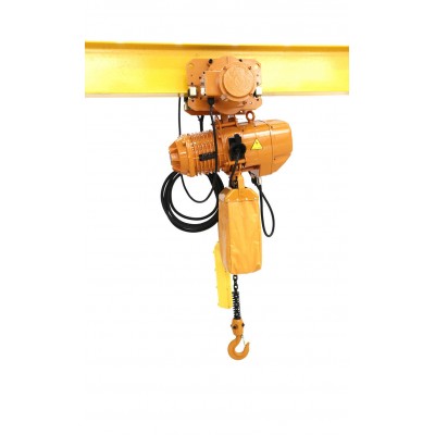 1-10 Ton Electric Chain Hoist with Traveling Trolley System