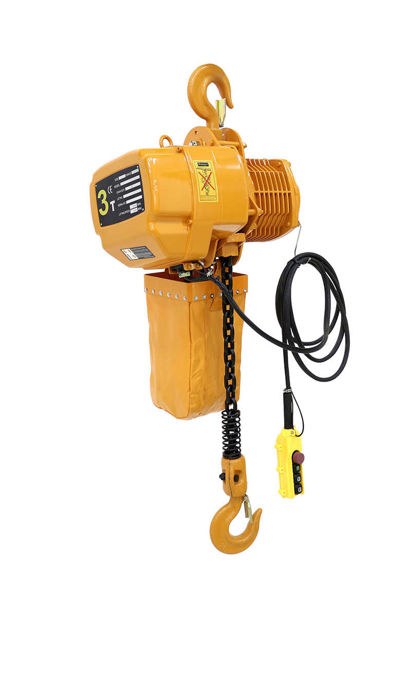 Low Headroom Chain Hoist with Manual/Electric Trolley