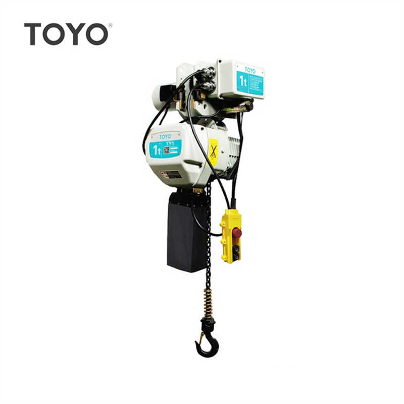 Made-in-China TOYO Compact Electric Chain Hoist (0.5-5T Capacity)