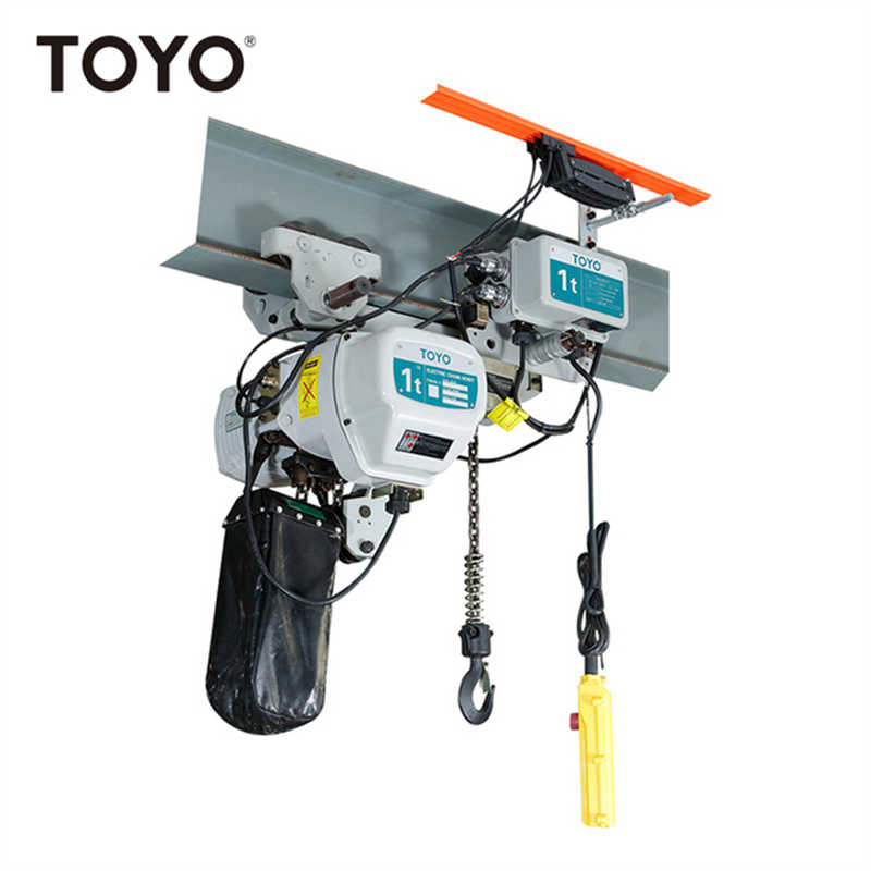 TOYO Brand IP54 Waterproof Electric Chain Hoist for Harsh Environments