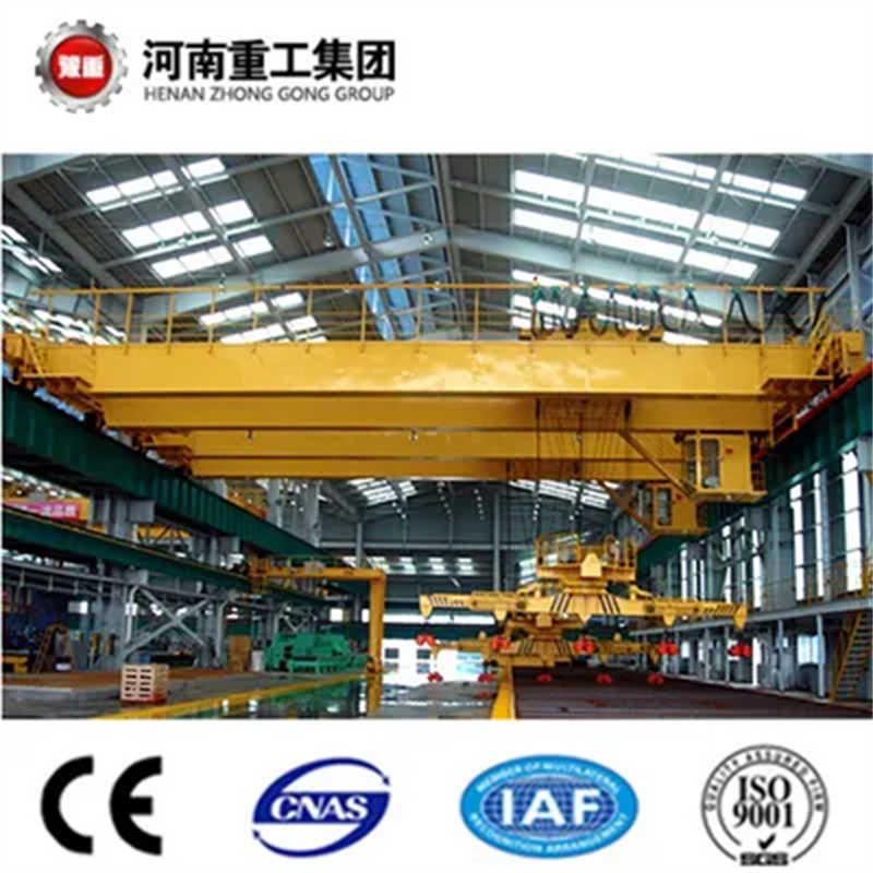 Electromagnetic Double Girder EOT Crane - Perfect for Scrap Metal Handling