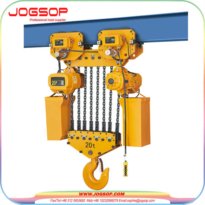 1-15 Ton Low Headroom Electric Chain Block - Compact Space Solution