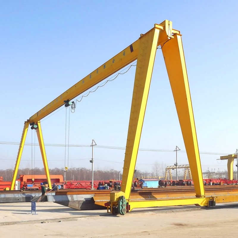 15-50 Ton Gantry Crane - Outdoor Truss Type with Wind-Resistant Design