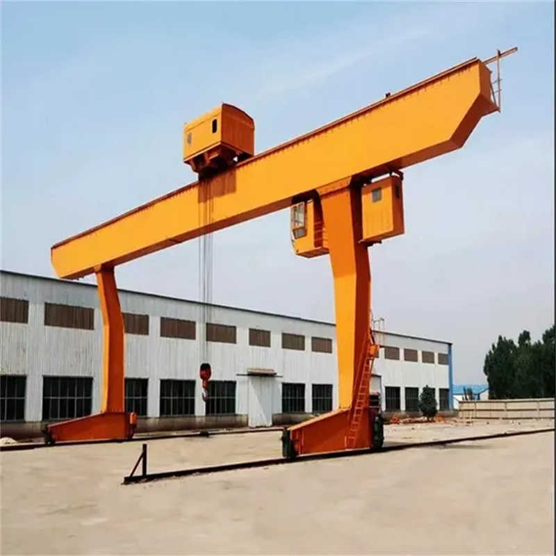 32 Ton Double Girder Gantry Crane 18m Span ISO-Certified for Port Operations