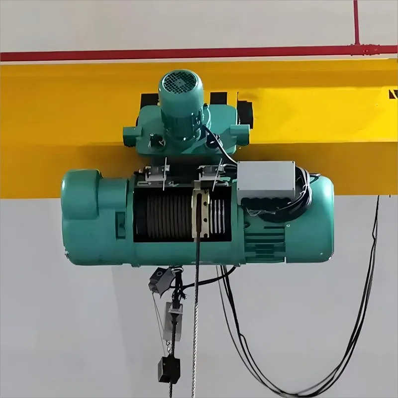 1-10 Ton Industrial Electric Rope Hoist – CE Certified & Low Maintenance