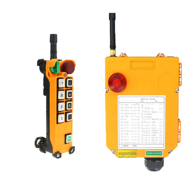 10-100M Wireless Remote for Cranes – Stable Signal & Easy Installation