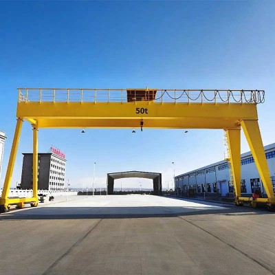 5-50T Double Beam Gantry Crane With Variable Speed Control System
