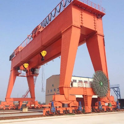 100T Large Capacity Double Beam Gantry Crane For Industrial Material Handling