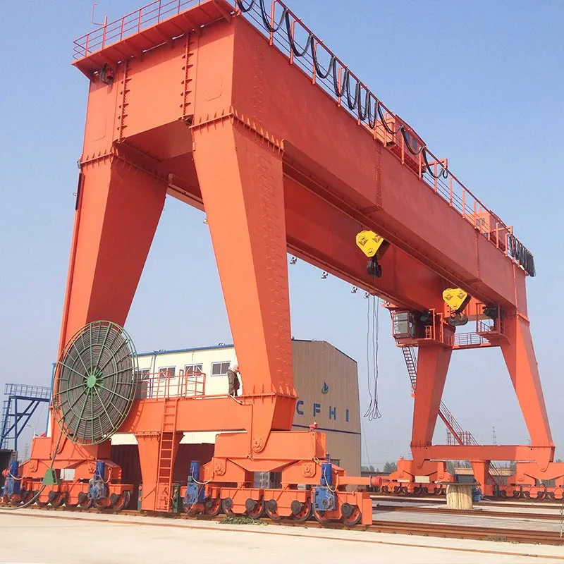 75T Double Beam Gantry Crane With Anti-Sway System For Precise Lifting