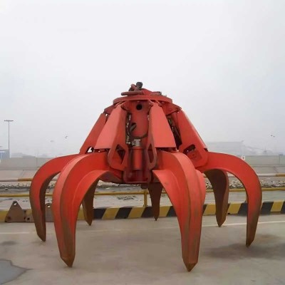 Heavy Duty Clamshell Grab Bucket for Bridge & Gantry Cranes – CE Certified