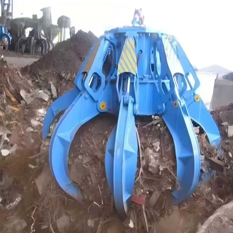 Industrial 2/4 Rope Mechanical Grab Bucket for Coal, Gravel, Sand Loading