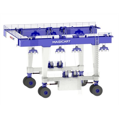 Rail-Mounted Boat Lifting Gantry Crane High Stability for Dockyards Shipyards
