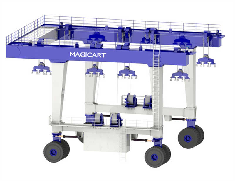Rail-Mounted Boat Lifting Gantry Crane High Stability for Dockyards Shipyards