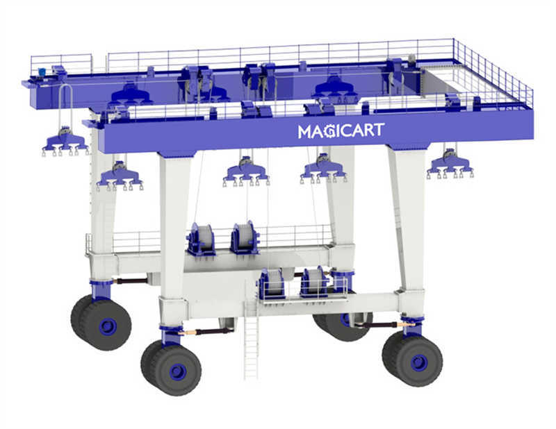 Rail-Mounted Boat Lifting Gantry Crane – High Stability for Large Vessels