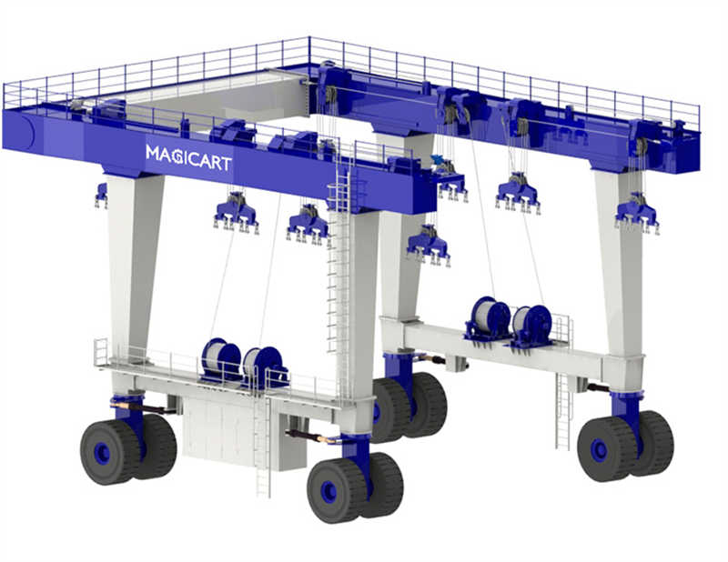 Rail-Mounted Boat Lifting Gantry Crane – High Stability for Large Vessels
