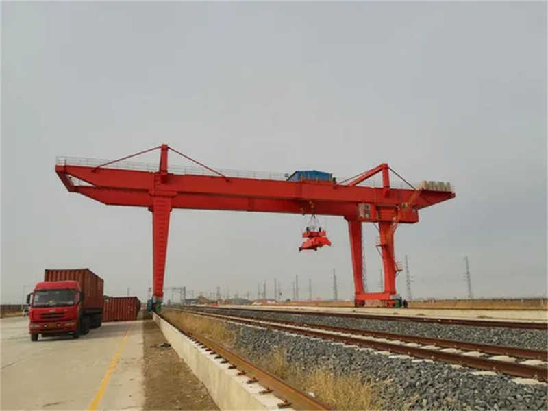 Electric Rubber-Tired Gantry Crane | 50-200Ton Capacity | Port & Terminal Use