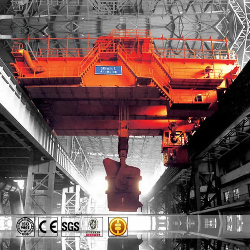Metallurgical Bridge Crane for Steel Plants - Custom Span & Lifting Height