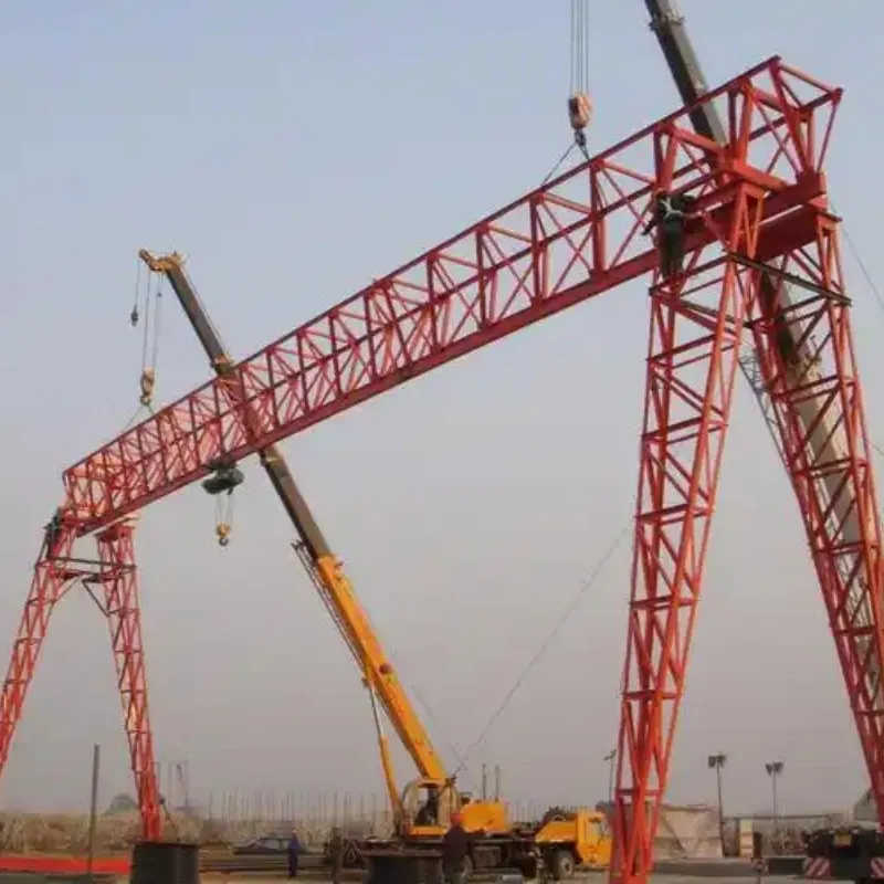 Custom Trussed Type Gantry Crane System | 50/75/100 Ton Winch Options
