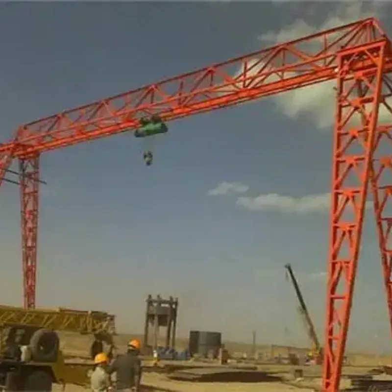 Workshop Truss Gantry Crane with Chain Hoist | 50t-100t Lifting Solutions