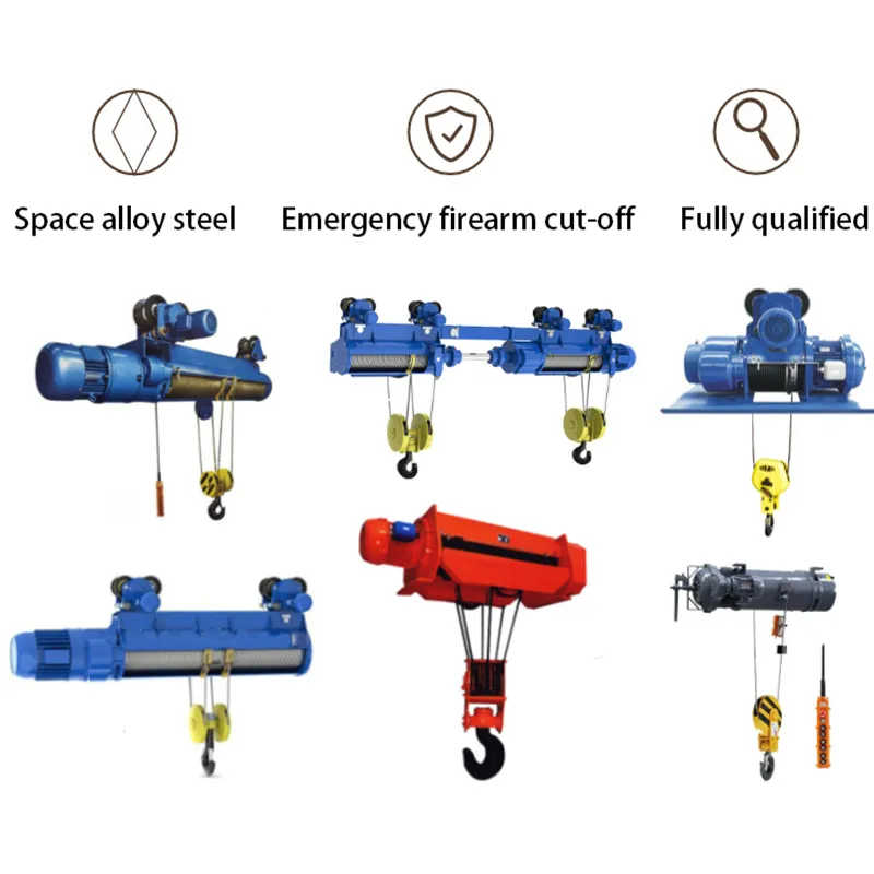 CD1 Steel Wire Rope Electric Hoist – 1 Ton to 10 Ton Lifting Capacity