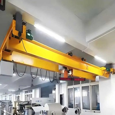 QD Double Beam Bridge Crane – Automatic Operation for Indoor Factories