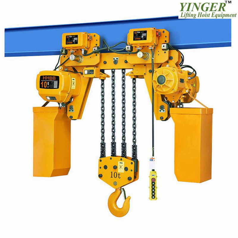 Heavy Duty Electric Chain Hoist 5T/10T - Built-in Overload Protection