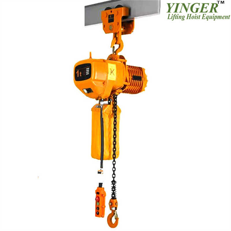 Overload Protected Electric Hoist - 5 Ton & 10 Ton Models with Hook