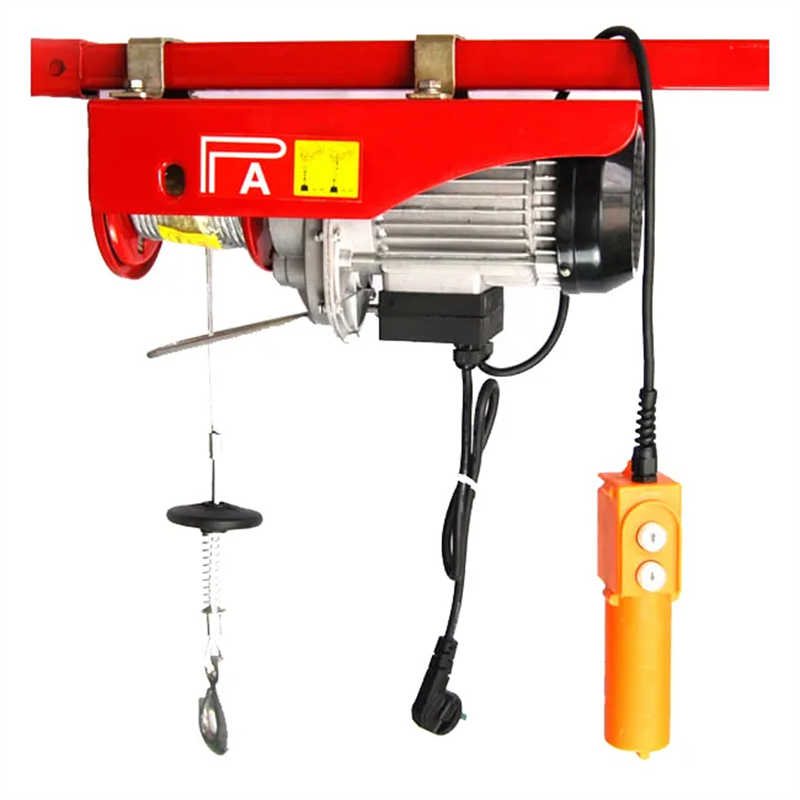 PA200 Mini Electric Hoist with Trolley System – Smooth 300kg Load Handling