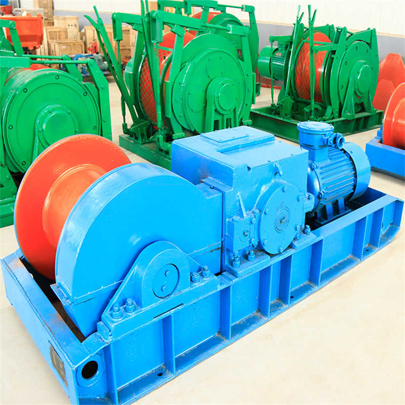 Mining & Tunneling Winch 220V/380V Electric Wire Rope Hoist with Safety Brake