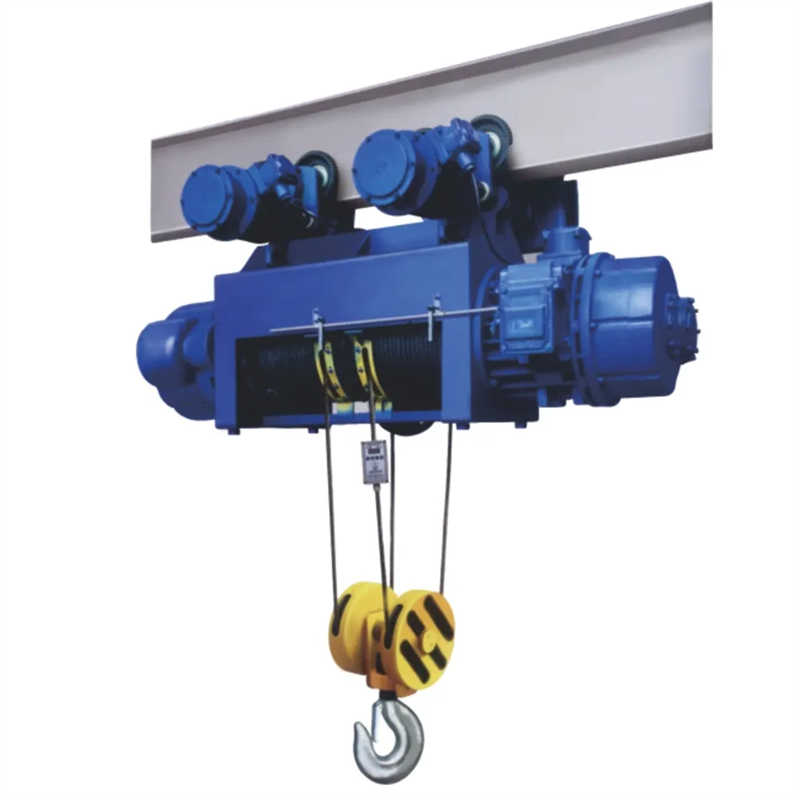 Aikefi 1-Ton Electric Hoist with Trolley – Heavy-Duty Lifting for Warehouses