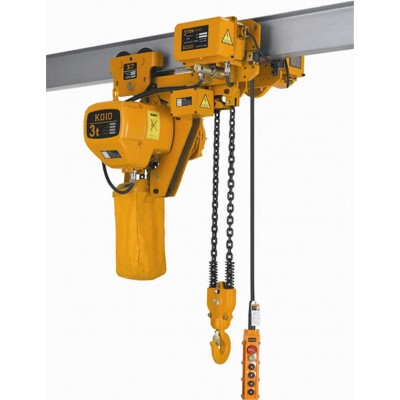 Industrial Electric Chain Hoist with Trolley – Aikefi Brand, 220V/380V, 5-20 Ton