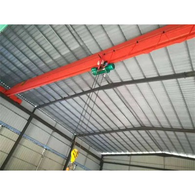 Workshop-Friendly EOT Crane Compact Single Girder Design for Efficient Space