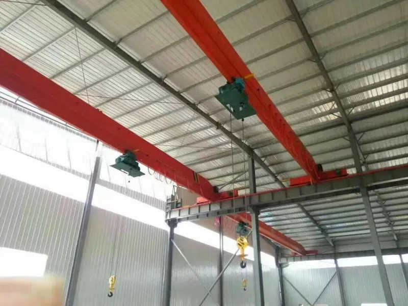 Flexible Workshop Overhead Crane Electric Single Girder with Mobile Bridge