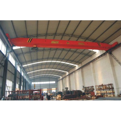 Workshop EOT Crane Tailored Single Girder Bridge Design for Specific Layouts