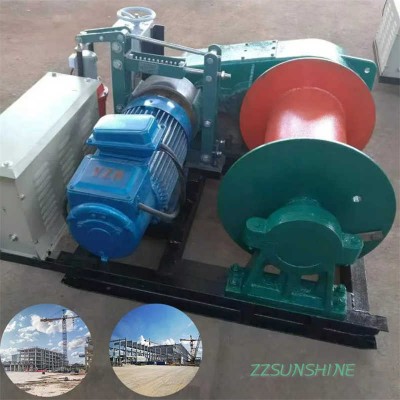 10 Ton Electric Hoist Winch – 30M Wire Rope for Heavy Lifting & Pulling