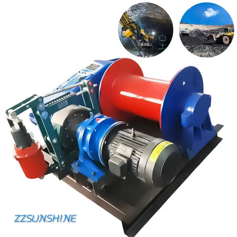 10 Ton Electric Hoist Winch – 30M Wire Rope for Heavy Lifting & Pulling