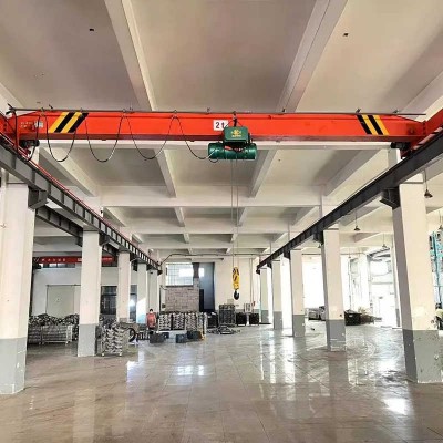 5 Ton Low-Headroom Single Girder Crane – Compact Workshop Hoist
