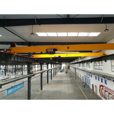 15 Ton Single Girder Top Running Overhead Crane Industrial Material Handling