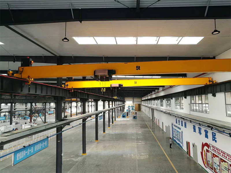 3.2 Ton Low Headroom Single Girder Crane Top Running for Small Workshops