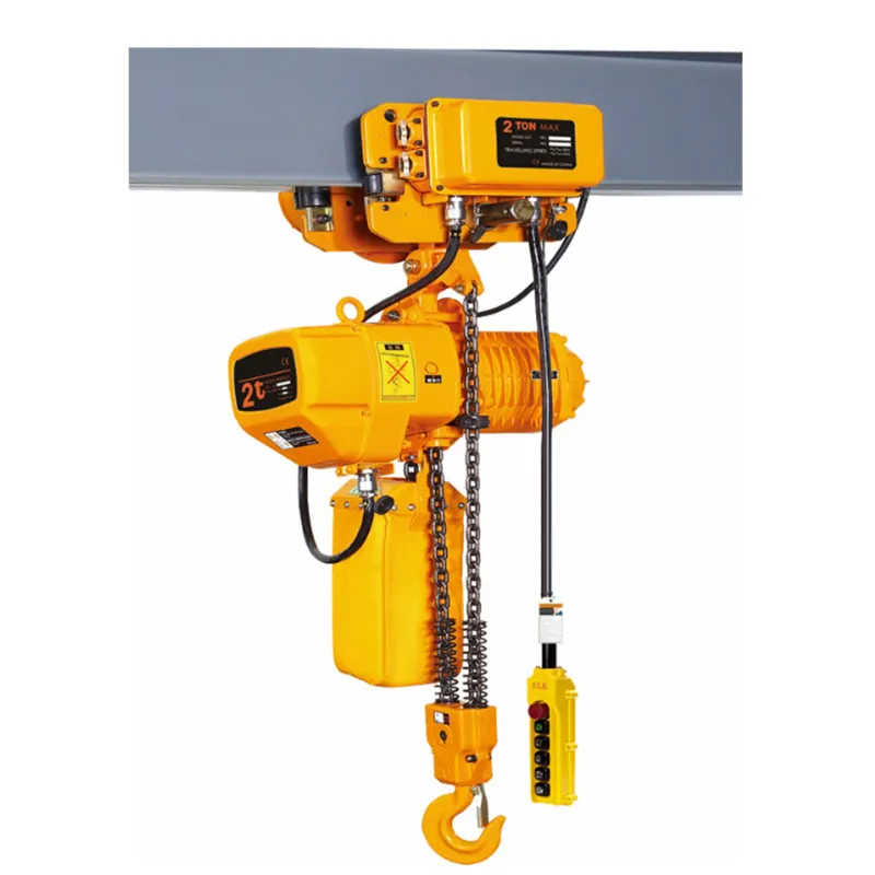 1 Ton Electric Chain Hoist – Traveling Type with Adjustable Lifting Height