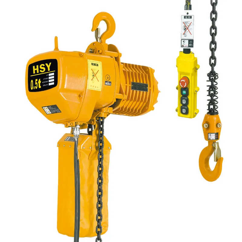 1 Ton Compact Electric Hoist – Lightweight Traveling Design for Workshops
