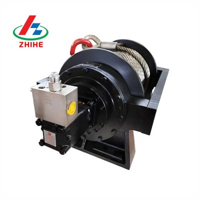 5000kg Single Drum Wire Rope Marin/Recovery Truck Hydraulic Pulling Winch
