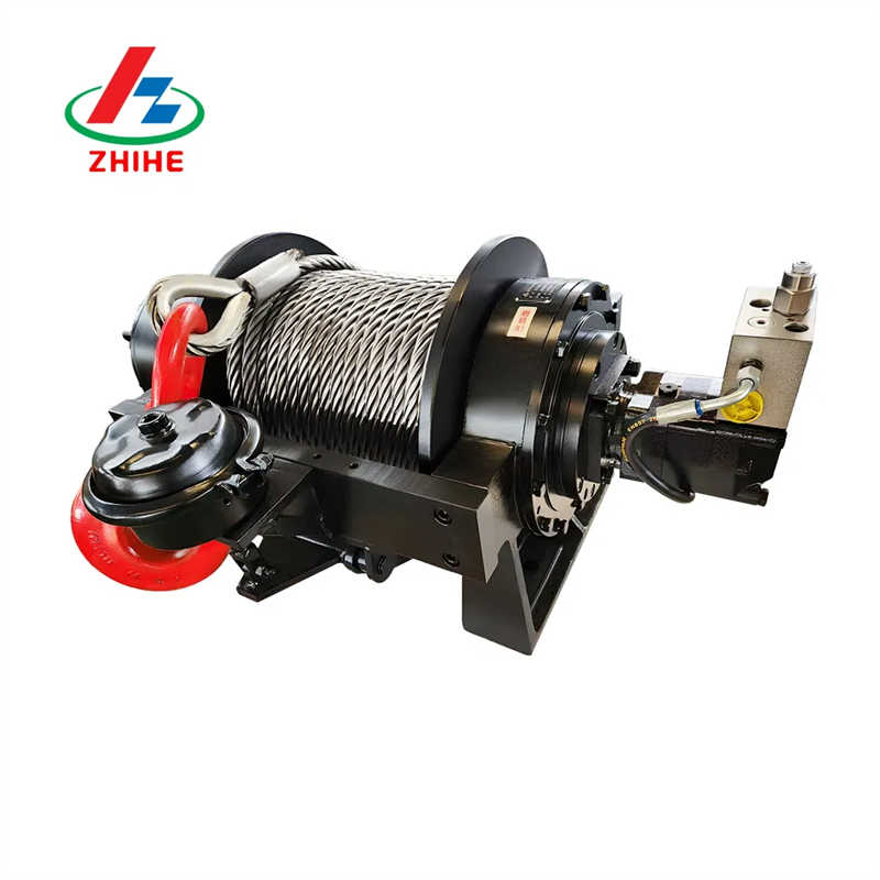 5000kg Single Drum Wire Rope Marin/Recovery Truck Hydraulic Pulling Winch