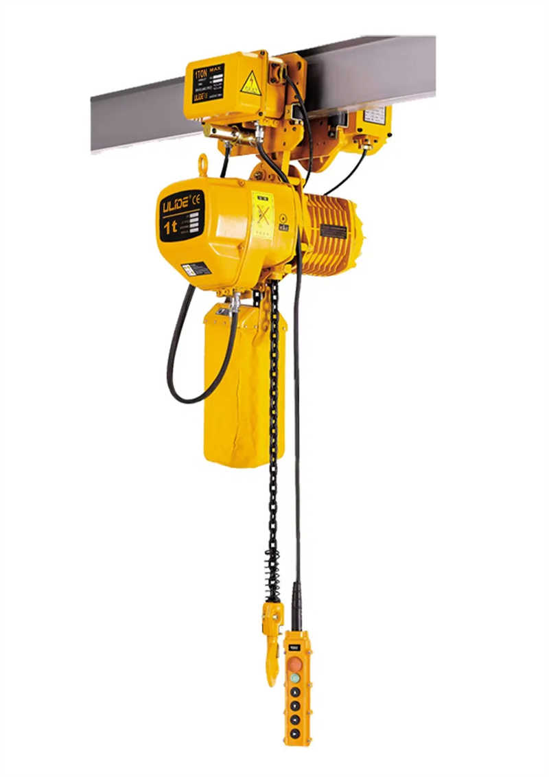 Electric Chain Hoist 1 Ton Heavy Duty Lifting for Machinery Repair Construction