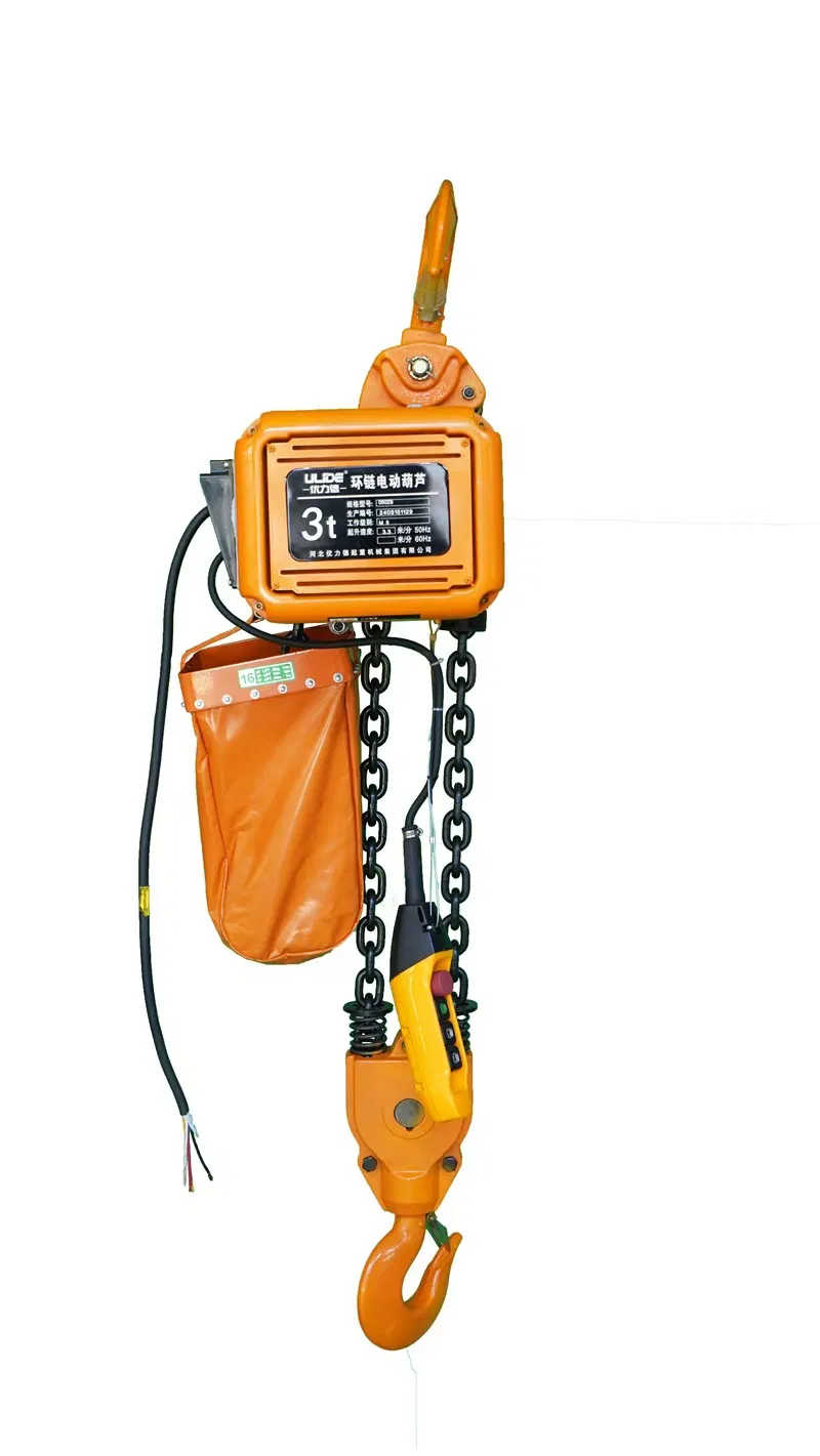 220V/380V Electric Chain Hoist – Reliable Overhead Lifting for Warehouses