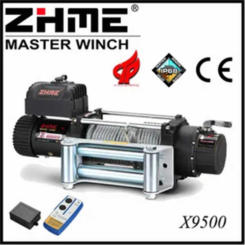 4500lbs Small Electric Winch with Synthetic Rope