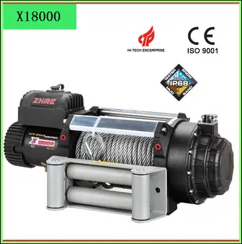 Zhme 12V 8500lbs DC Electric Winches with Handheld Remote