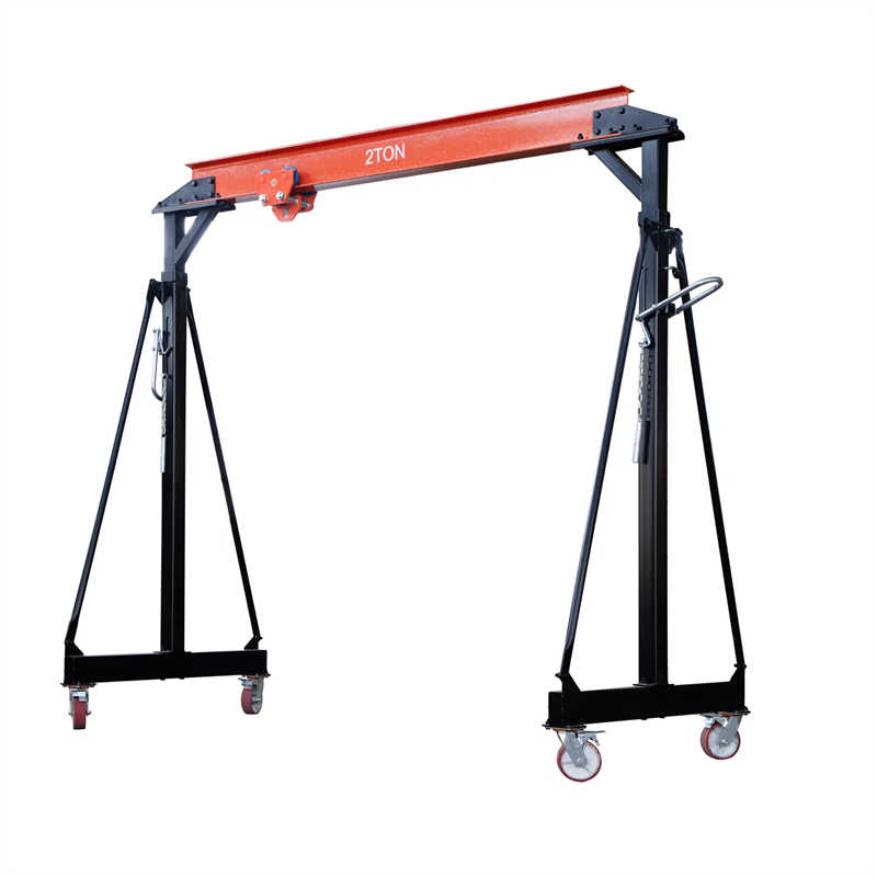 5 Ton Mobile Gantry Crane – Wheels for Easy Movement in Construction Sites