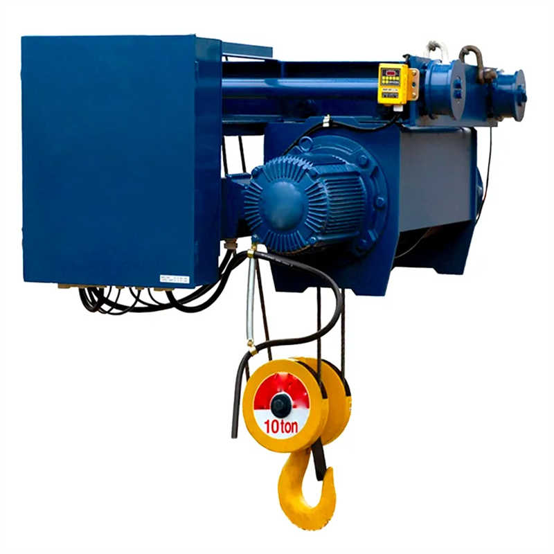 10 Ton European Standard Wire Rope Hoist - High Efficiency & Low Noise
